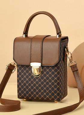 台州女包minibag韩版格子纹小方包时尚单肩斜挎包手机女包包bags