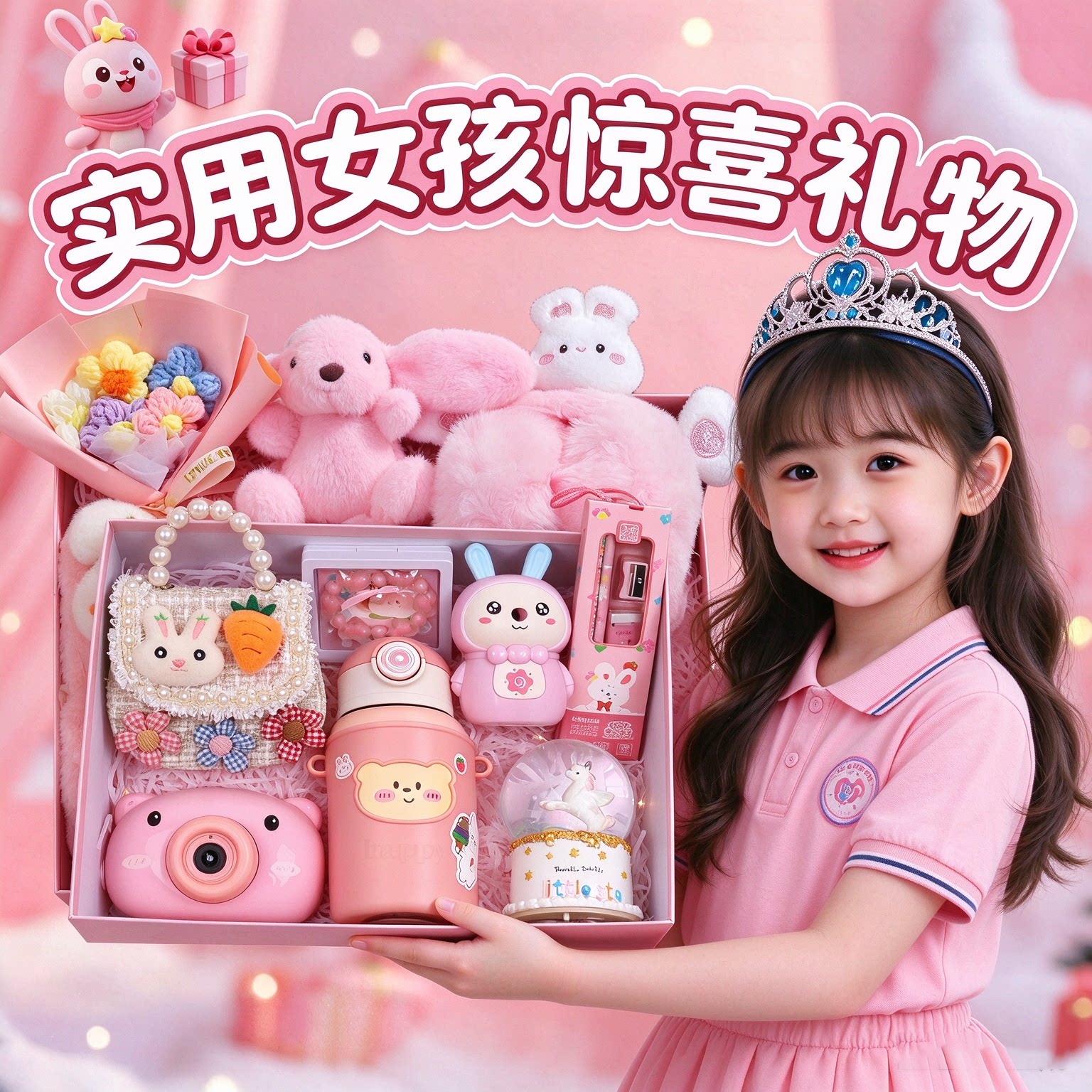 十岁小女孩文具套装幼儿园实用惊