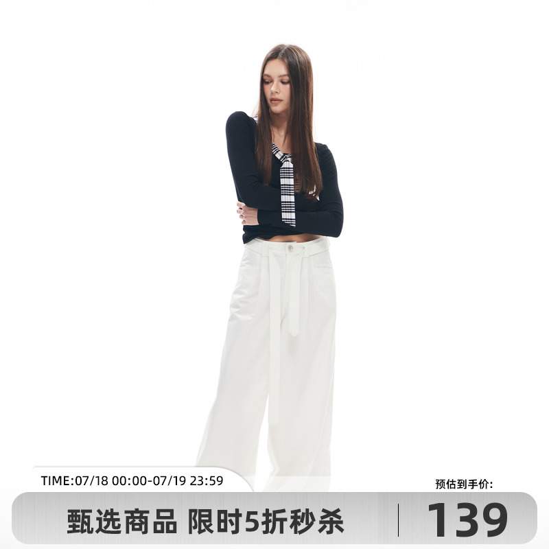 中腰goosfir2024新品休闲裤