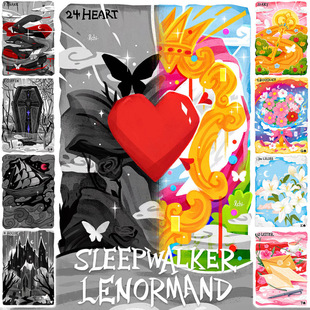 原创正版 梦游者雷诺曼 Sleepwalker Lenormand 利诺曼桌游卡牌
