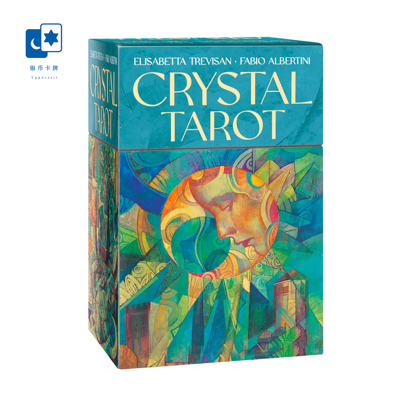 进口正版 新版水晶塔罗牌升级版 Crystal Tarot 桌游卡牌