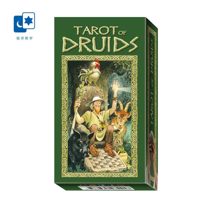 进口正版德鲁伊塔罗牌-tarot of druids-意大利原版桌游卡牌益智