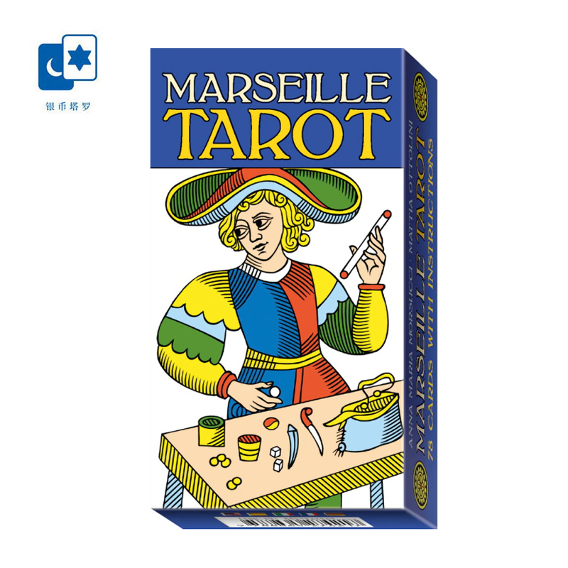 [订] 进口正版原型马赛塔罗牌 Marseille Tarot 意大利桌游卡牌 模玩/动漫/周边/娃圈三坑/桌游 桌游卡牌 原图主图