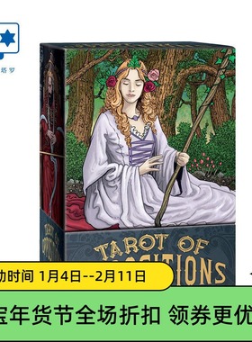 进口正版 倒影塔罗牌 Tarot of Oppositions 对立 意大利桌游卡牌