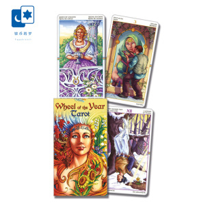Wheel 塔罗牌 the 意大利桌游卡牌 进口正版 Year 四季