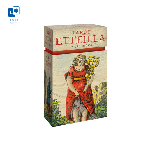 进口正版艾特拉塔罗牌 Etteilla Tarot 意大利圣甲虫桌游卡牌