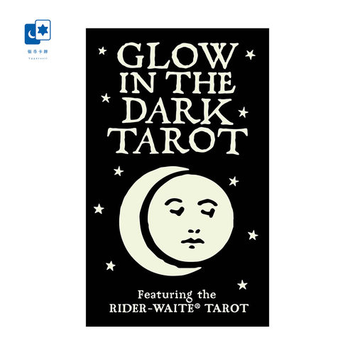 进口正版夜光伟特塔罗暗夜光辉 Glow In The Dark Tarot桌游卡牌