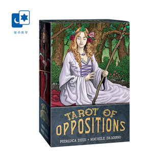 进口正版 倒影塔罗牌 Tarot of Oppositions 对立 意大利桌游卡牌