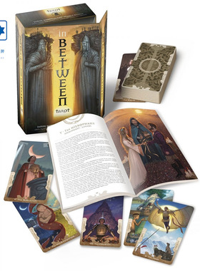 进口正版 环环相扣 伟特塔罗牌 IN BETWEEN TAROT 意大利桌游卡牌