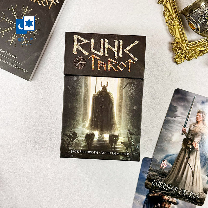 进口正版 如尼之力塔罗牌 Runic 意大利北欧卢恩文桌游卡牌