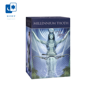 进口正版 黄金时代透特塔罗牌 Millennium Thoth 意大利桌游卡牌