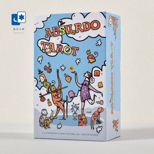 原装正版 荒诞塔罗牌 Absurdo Tarot 初学者韦特桌游卡牌