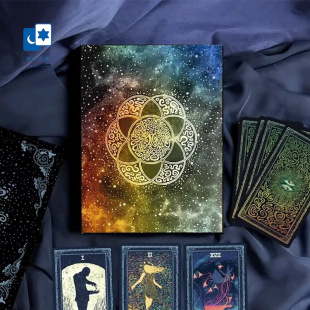 进口正版 Mirra Visions 镜面反射光栅卡桌游 科斯玛棱镜塔罗牌