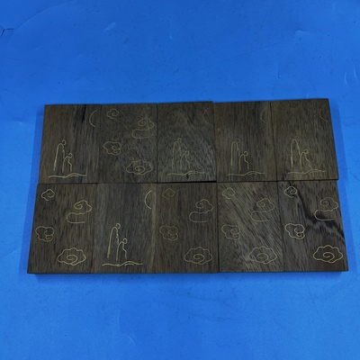 【461】沉香吊坠文莱9分沉虎斑纹老料24铂金【无相佛】【祥云】