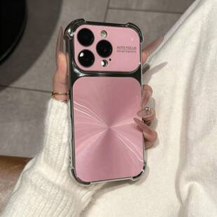 ins高级秒变17电镀极光适用苹果17promax手机壳16ProMax超好看iphone15网红14爆款13全包按键17男女15保护套