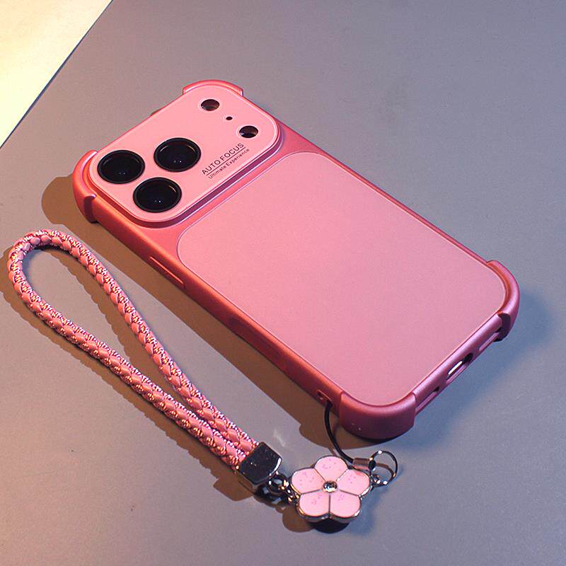 ins超火秒变17带挂绳适用于iPhone17ProMax手机壳苹果16爆款情侣15新款17高级14全包13磨砂硅胶plus防摔16pro