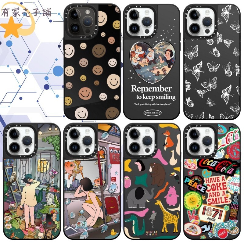 可口可乐手机壳防摔Magsafe磁吸镜面保护壳适用于苹果iphone17promax/17pro/16/15/14可爱个性高级男生女生