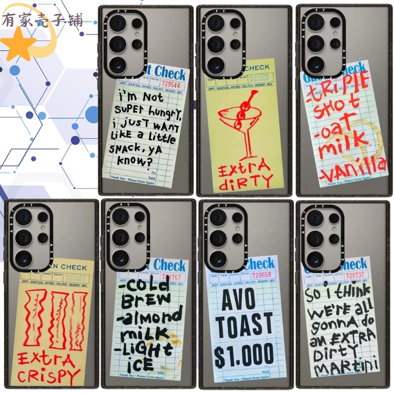 美食爱好者手机壳亚克力磁吸magsafe适用于三星S26ultra/S25/S24/S25ultra防摔保护壳个性ins风男女款创意