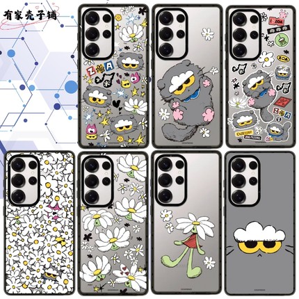 新款Zoa&Friends猫猫手机壳Magsafe亚克力磁吸适用于三星S26ultra/S25/S24/S23ultra防摔保护壳可爱卡通个性