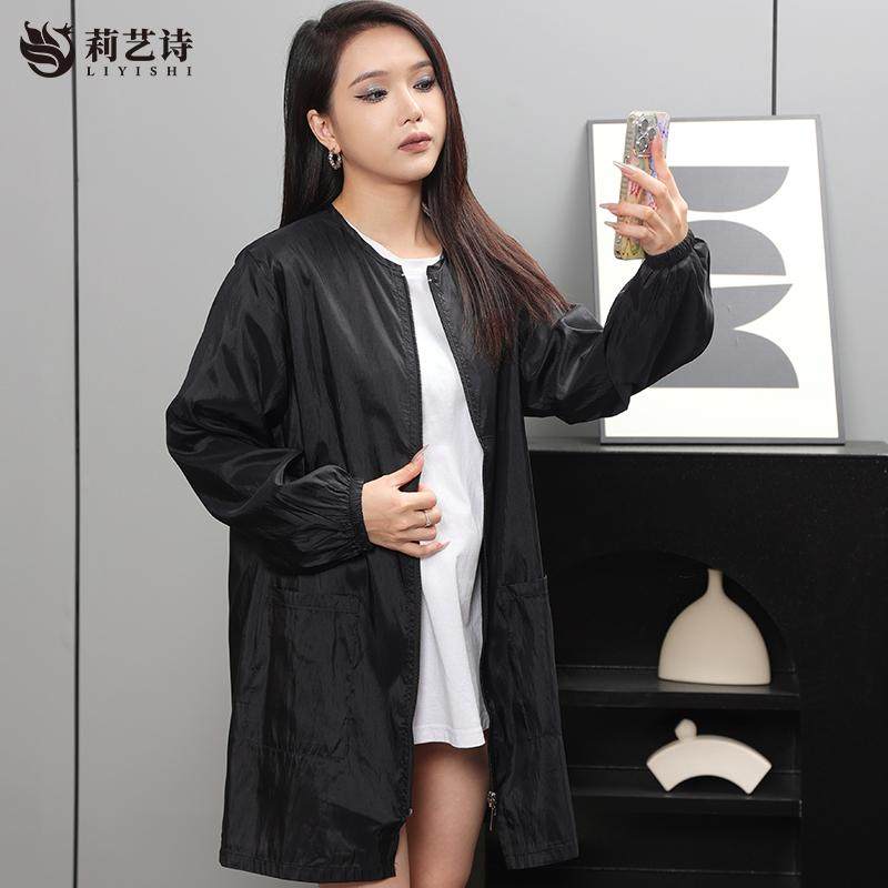 莉艺诗宠物店加大宽松不粘毛工服