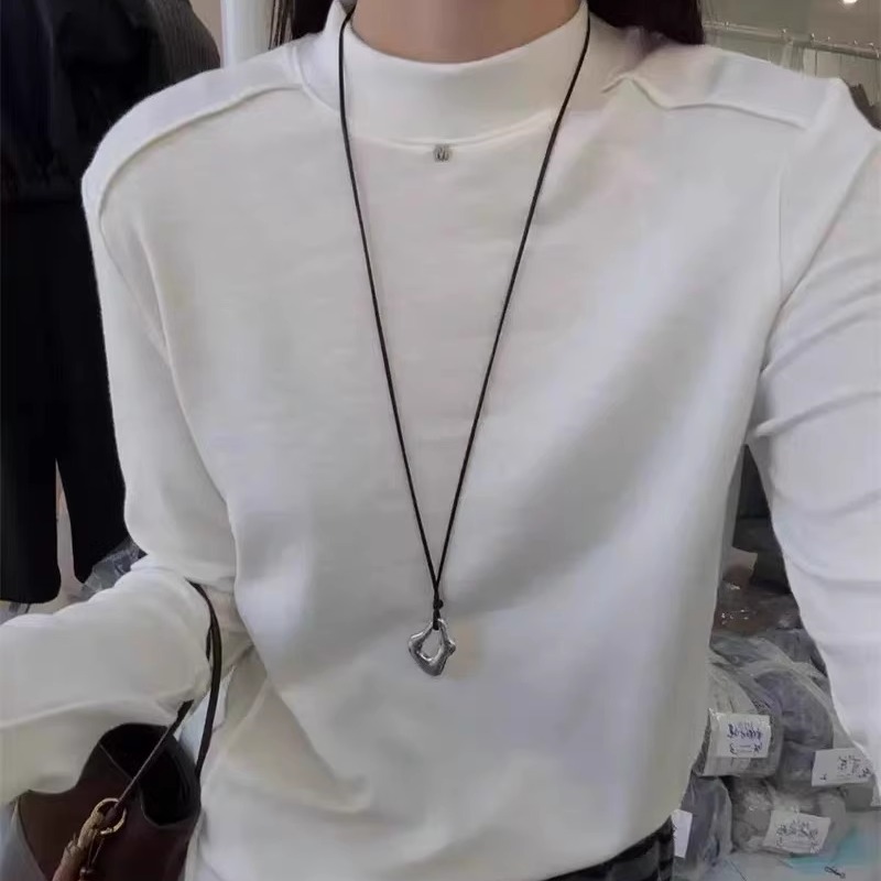 2025秋冬新款韩版时尚宽松T恤女