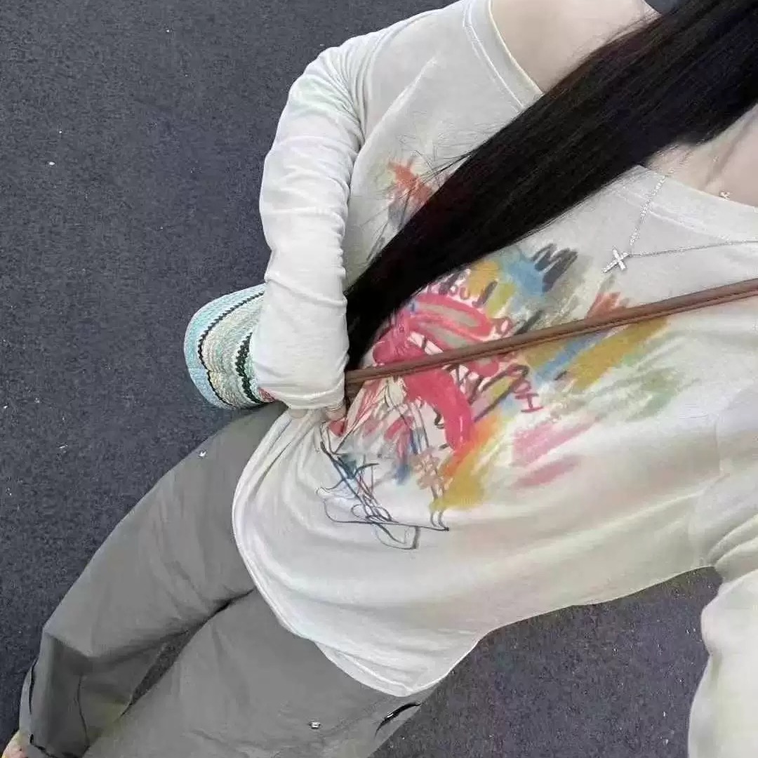 欧货2025夏季新款时尚显瘦T恤女