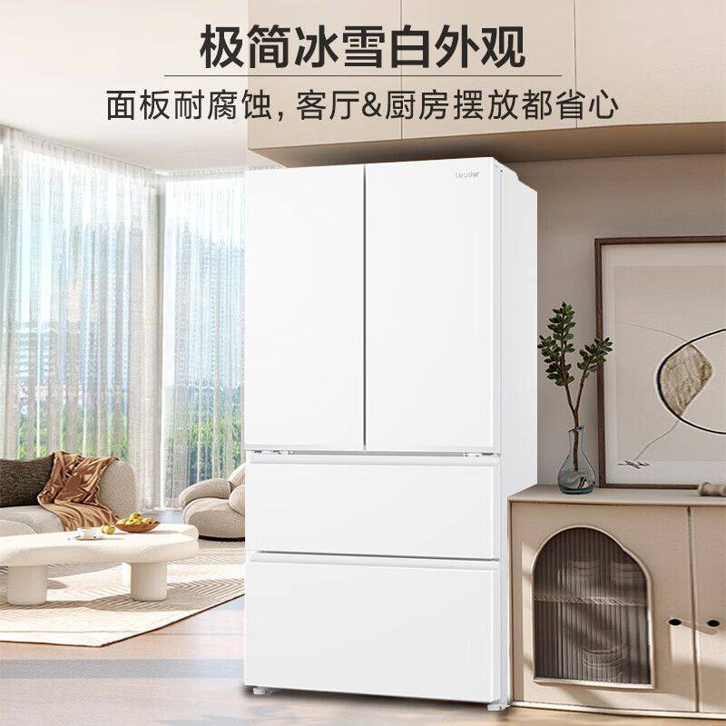 Haier/海尔 bcd-466wglfd79m9u1风冷无霜一级变频白色冰箱