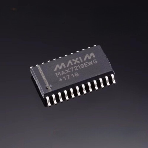 MAX7219EWG+T SOP-24  全新原装 LED显示驱动器IC 芯片