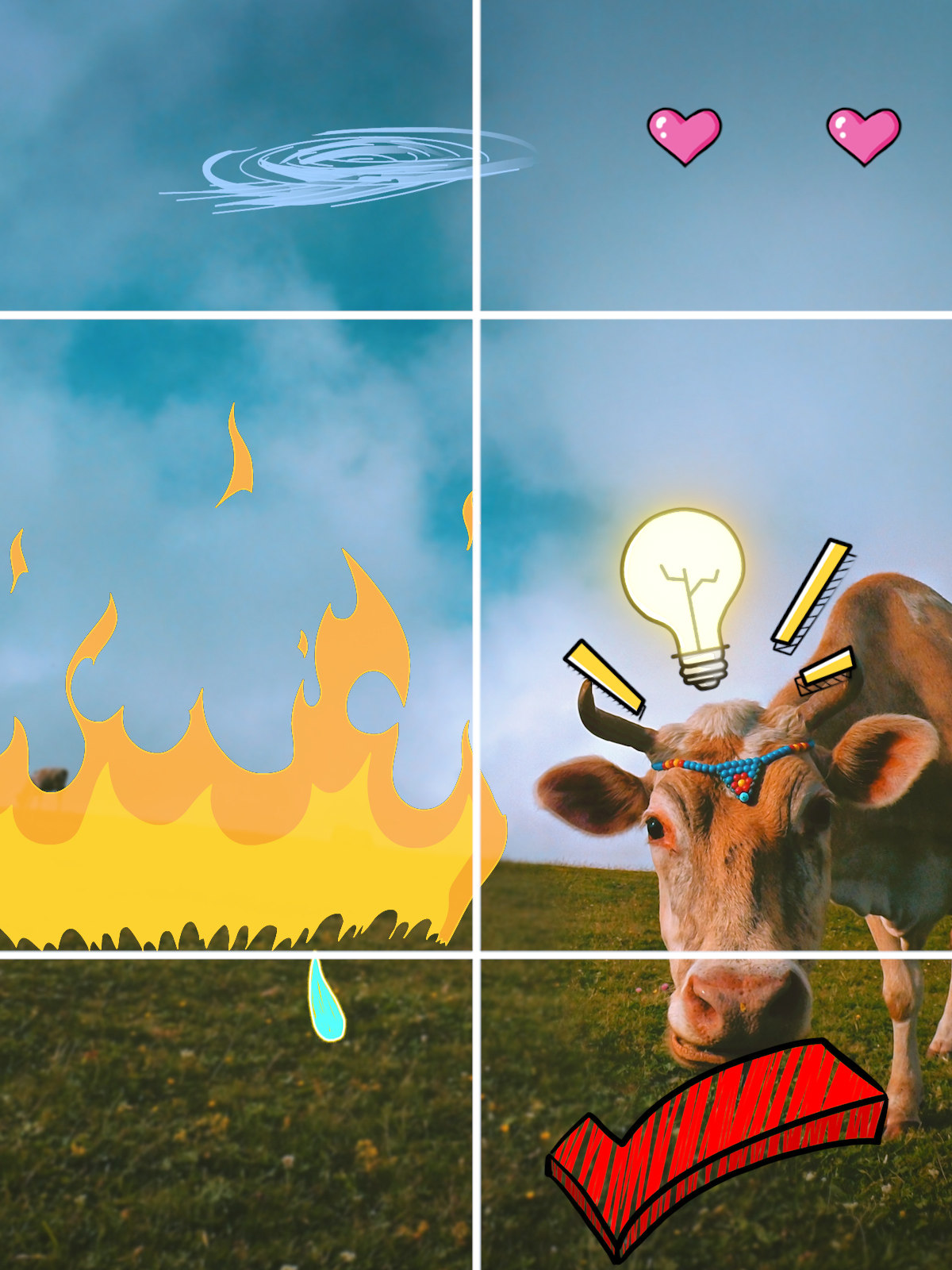 综艺动态卡通趣味搞笑花字动画素材包ae视频透明通道pr剪辑自媒体