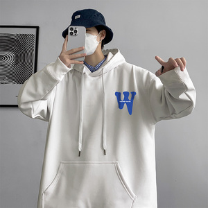 wassup经典情侣加绒加厚连帽卫衣 A382P60 控88 商标可授权图片