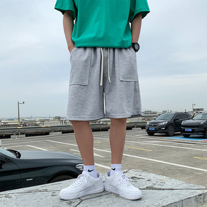 主推!! 夏季潮牌运动短裤男女宽松五分裤 A346P35 控48图片