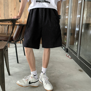 夏季华夫格灯芯绒短裤男 A200P30图片