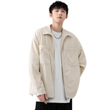 无影墙~秋季灯芯绒外套男潮牌宽松夹克A364P75，男装夹克，电商A309