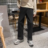 2021春宽松直筒休闲运动裤男士坠感拖地卫裤A180P35，男装休闲裤，电商A309