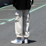 秋季百搭休闲裤男潮牌工装裤日系cityboy束脚裤A367P65控88，男装休闲裤，电商A309