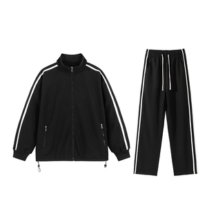 秋季开衫卫衣套装男女潮牌班服运动装 TZ573P100 控138图片