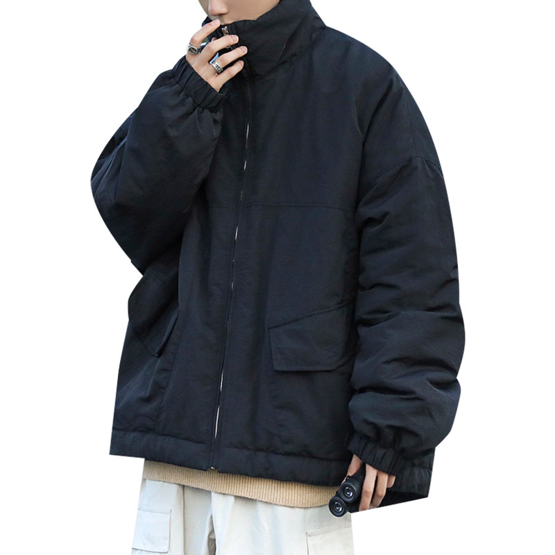 主推立领棉服宽松运动短款加厚防风保暖棉衣外套101P128控168,男装棉衣,电商A309