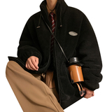 冬季羊羔绒棉服男潮牌加厚夹棉外套102P110控148，男装棉衣，电商A309