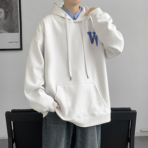 wassup经典情侣加绒加厚连帽卫衣 A382P60 控88 商标可授权图片