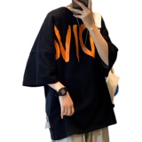 大短袖t恤男夏季潮牌大码五分袖上衣2139P35控48，男装T恤，电商A309