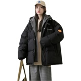 冬季假两件oversize棉服女生宽松加厚棉服外套2199P105控138，女装棉衣/棉服，电商A309