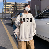 秋季主推款~毛巾刺绣圆领套头卫衣男A332P45，男装卫衣，电商A309