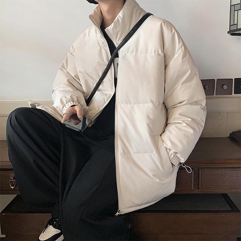 高品质现货3万主推冬季加厚立领棉服外套情侣潮牌棉衣555TP65,男装棉衣,电商A309