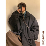 大货1万入仓！主推美式工装机能棉服男防风棉衣外套101P128控168，男装棉衣，电商A309