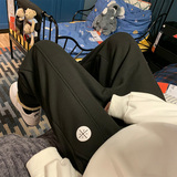羊羔毛保暖裤子男秋冬加绒加厚束脚运动卫裤A329P55，男装休闲裤，电商A309