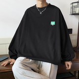 主推~秋季华夫格长袖t恤男女宽松潮牌打底衫卫衣A363P40，男装卫衣，电商A309