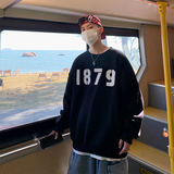 春季1879毛巾刺绣圆领卫衣男女同款A332P45控58，男装卫衣，电商A309