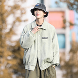 主推款~cityboy秋季麂皮绒夹克男潮牌机车棒球服外套A365P90，男装夹克，电商A309