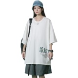 夏季男女情侣装宽松潮牌五分半袖T恤反光短袖2149P45，男装T恤，电商A309