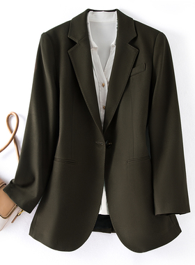 Met Endi西装外套女2024新款韩版小众设计感女士西服西装外套